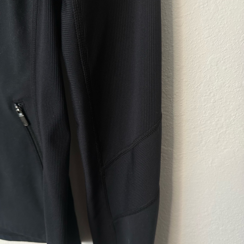 Zella Black Inline Performance Jacket Size Small - image 6